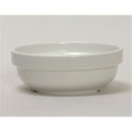 Tuxton China Stacking Bowl - White - 2 Dozen AMU-045